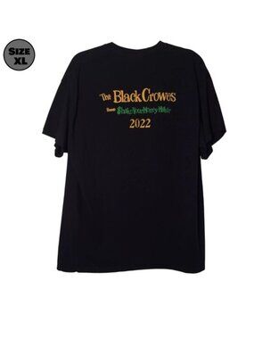 Empire Touring: The Black Crowes 2022 Tour Crew USED Shirt (XL, Walkie-Talkies)